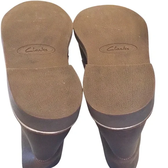 Clarks Bushacre 2 Dark Brown Leather Chukka Boots Size 10.5 Lace-up Ankle Boot - Picture 13 of 14